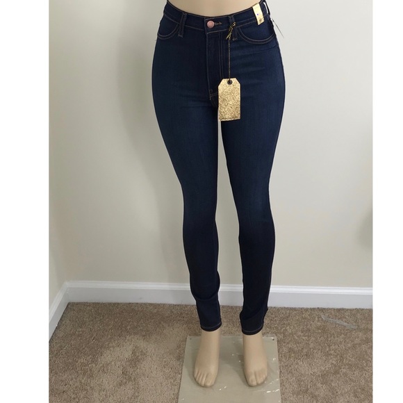 high waist jeans hot